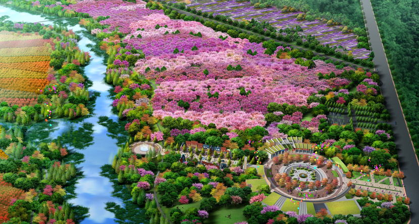 武汉·藏龙枫彩生态园旅游总体规划